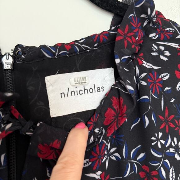 Nicholas Ditsy Floral Mini Dress Size 6 - Picture 4 of 4
